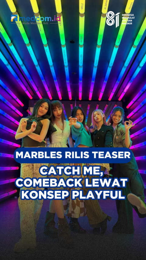 MARBLES Rilis Teaser Catch Me, Comeback Lewat Konsep Playful