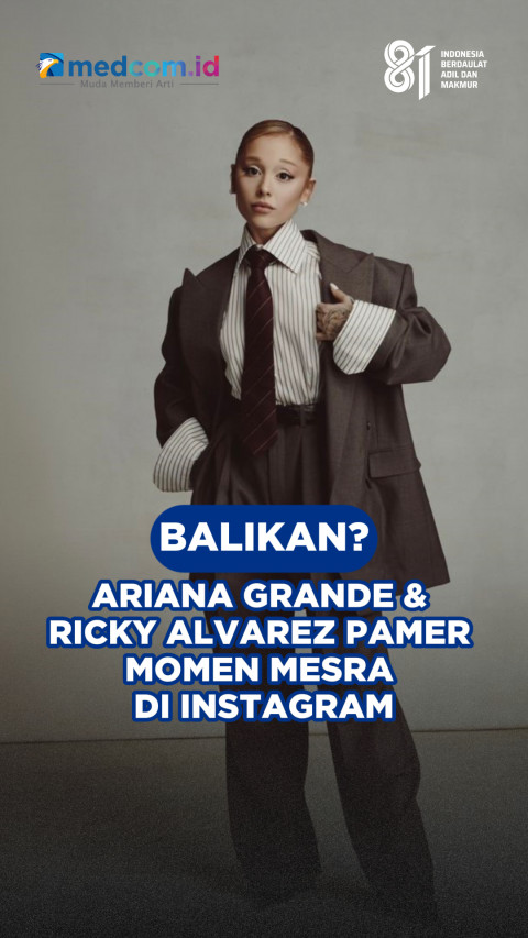 Balikan? Ariana Grande & Ricky Alvarez Pamer Momen Mesra di Instagram