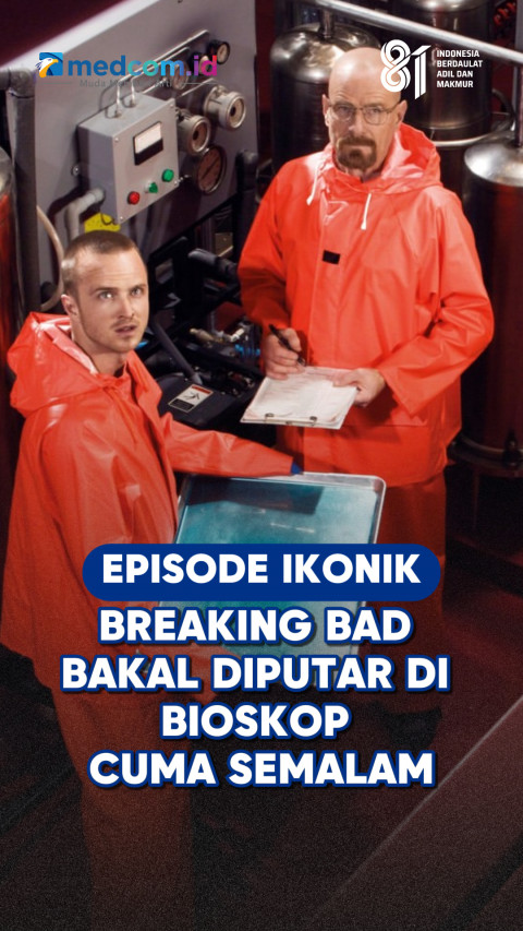 Episode Ikonik Breaking Bad Bakal Diputar di Bioskop Cuma Semalam