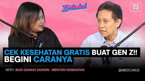 Cek Kesehatan Gratis Buat Gen Z! Menkes Jawab Caranya