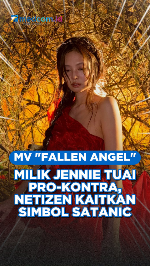 MV Fallen Angel Milik Jennie Tuai Pro-Kontra, Netizen Kaitkan Simbol Satani