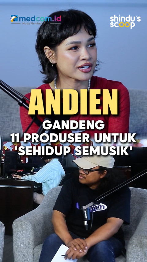 Andien Gandeng 11 Produser di Album Sehidup Semusik