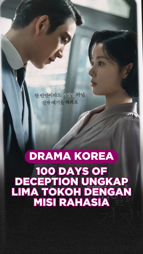 Drakor 100 Days of Deception Ungkap Lima Tokoh dengan Misi Rahasia