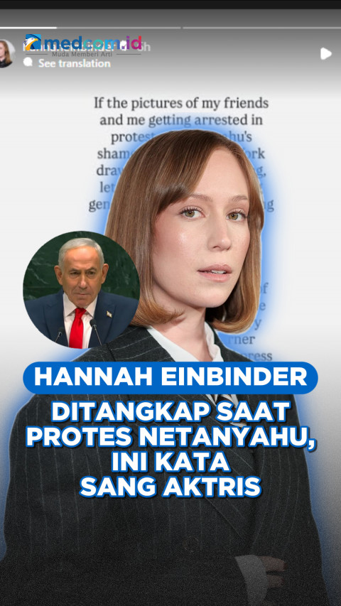 Hannah Einbinder Ditangkap Saat Protes Netanyahu, Ini Kata Sang Aktris