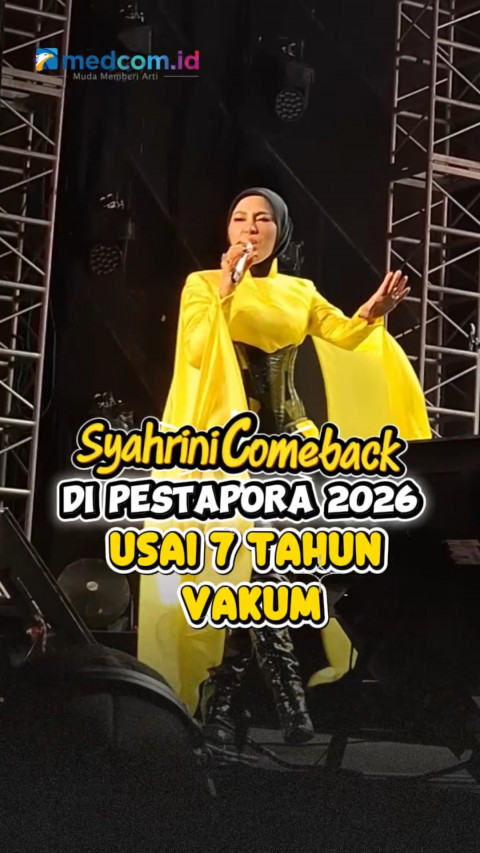 7 Tahun Vakum, Syahrini Comeback di Pestapora 2026!
