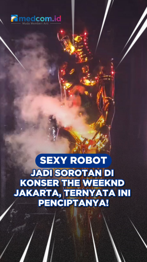 Sexy Robot Jadi Sorotan di Konser The Weeknd Jakarta, Ternyata Ini Penciptanya!