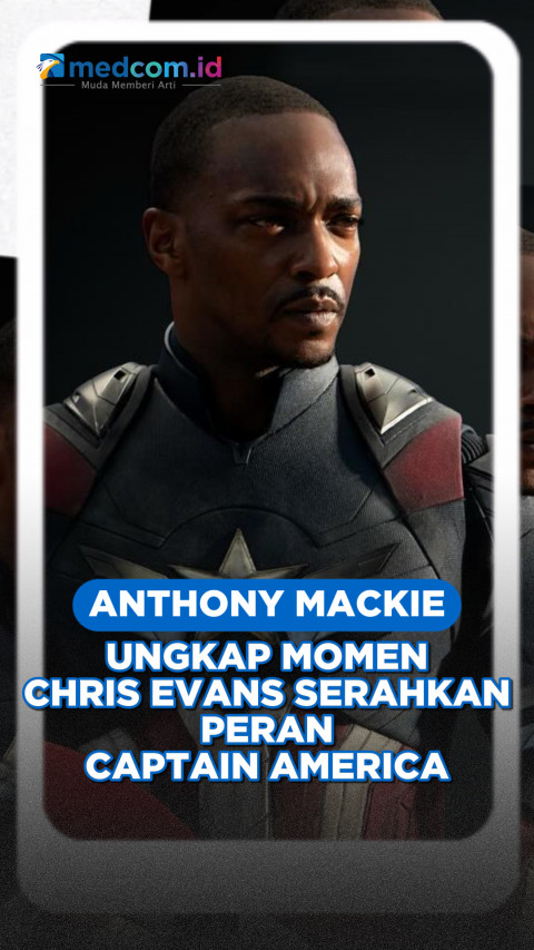 Anthony Mackie Ungkap Momen Chris Evans Serahkan Peran Captain America