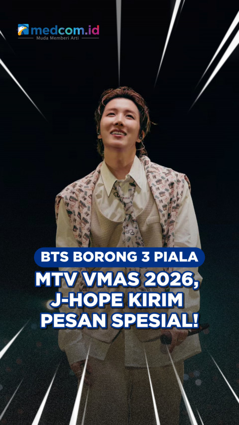BTS Borong 3 Piala MTV VMAs 2026, J-Hope Kirim Pesan Spesial!