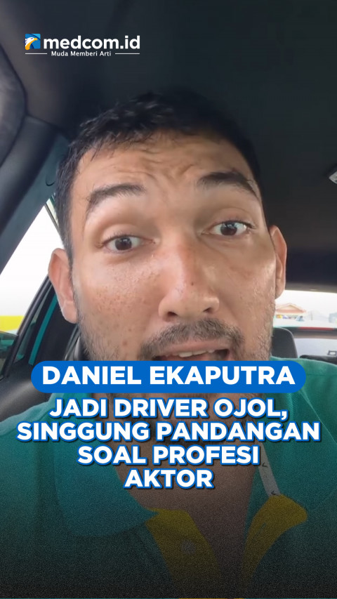 Daniel Ekaputra Jadi Driver Ojol, Singgung Pandangan soal Profesi Aktor