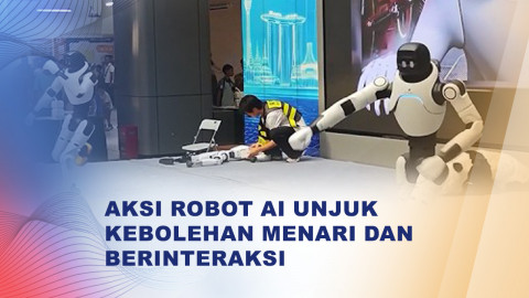 Robot Humanoid Breakdance, Pengunjung Bisa Jajal Beragam Teknologi AI