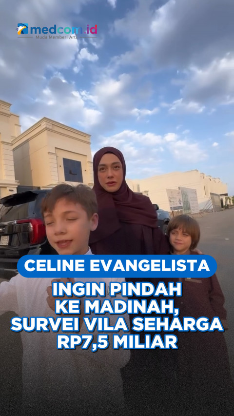 Celine Evangelista Ingin Pindah ke Madinah, Survei Vila Rp7,5 Miliar