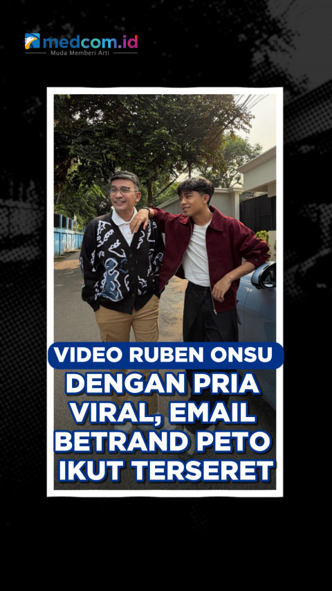 Video Ruben Onsu dengan Pria Viral, Email Betrand Peto Ikut Terseret