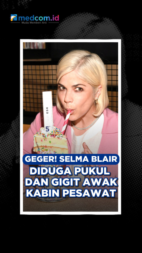 Geger! Selma Blair Diduga Pukul dan Gigit Awak Kabin Pesawat