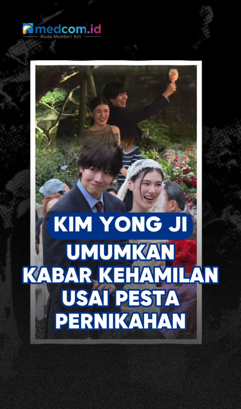 Kim Yong Ji Umumkan Kabar Kehamilan usai Pesta Pernikahan