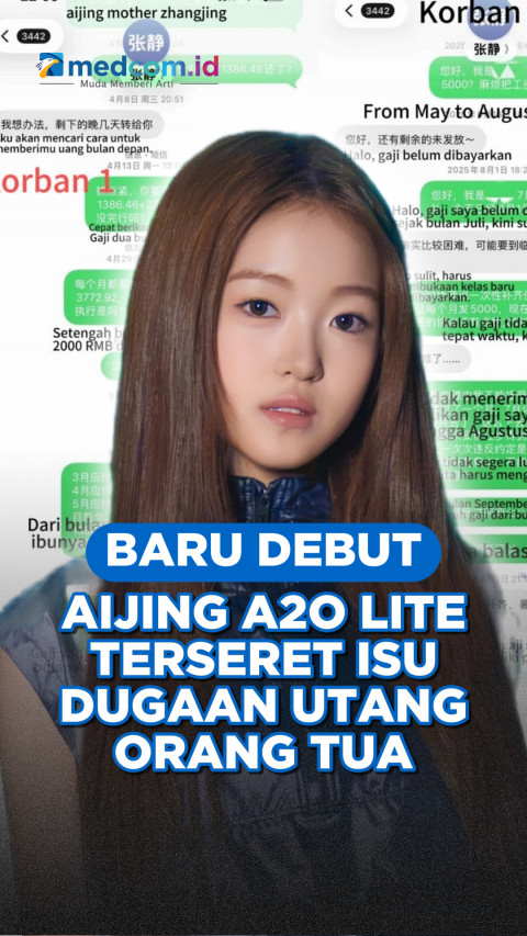 Baru Debut, Aijing A2O Lite Terseret Isu Dugaan Utang Orang Tua