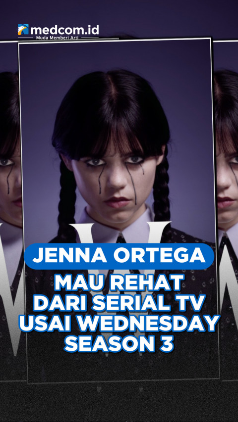 Jenna Ortega Mau Rehat dari Serial TV Usai Wednesday Season 3