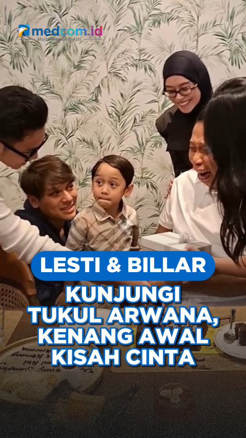 Lesti dan Billar Jenguk Tukul Arwana, Kenang Awal Kisah Cinta