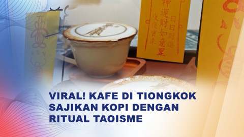 Viral! Kafe di Tiongkok Padukan Kopi dengan Ritual Tradisi Taoisme