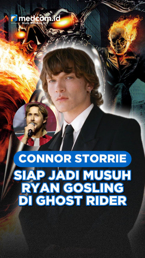 Connor Storrie Siap Jadi Musuh Ryan Gosling di Ghost Rider