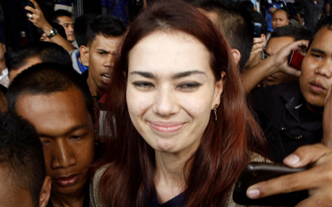 Catherine Wilson Pucat usai Digarap KPK