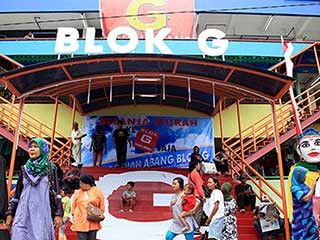 Jaring pengunjung, Peningkatan Fasilitas Blok G Dikebut