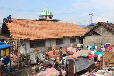 Perbaikan Rumah Korban Gunung Kelud Capai 56,6 Persen