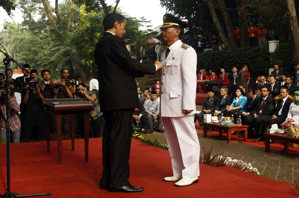 Pelantikan Anas Effendi, Wako Jakbar - MI -Adam Dwi