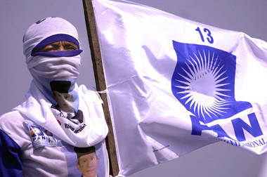 Bendera PAN di Temanggung Dibakar Orang tidak Dikenal