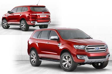 Ford Everest Concept Hadir di Bangkok Motor Show 2014 