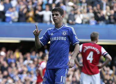 Oscar Mengaku Betah di Chelsea