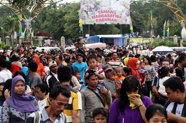 21.000 Orang Serbu Ragunan Pagi Tadi