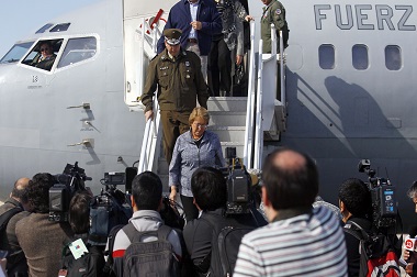 Musibah Gempa, Presiden Chile Puji Ketenangan Warga