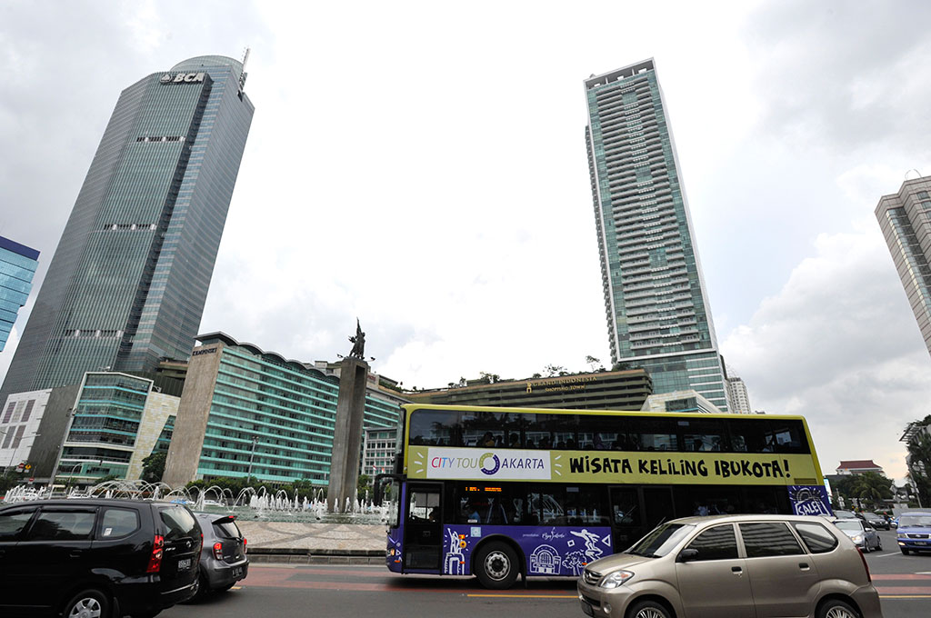 Bus tingkat--Antara/Andika Wahyu