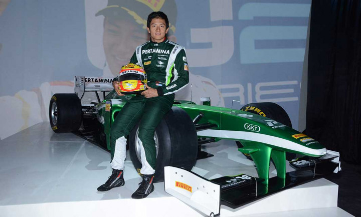 Sesi Latihan, Rio Haryanto hanya Urutan Keenam di Bahrain