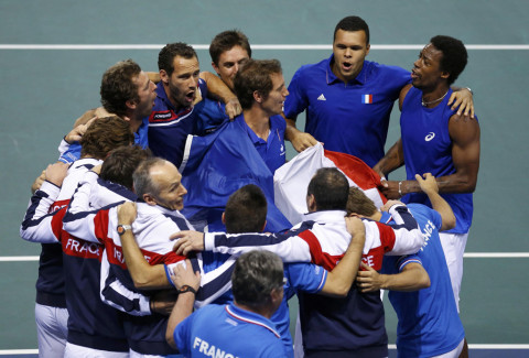 Prancis Kalahkan Jerman di Perempat Final Piala Davis