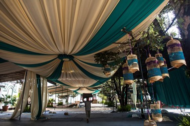 TPS Bernuansa Pernikahan yang Sediakan Sarapan