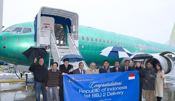 Ini Teknologi Pesawat Kepresidenan RI   