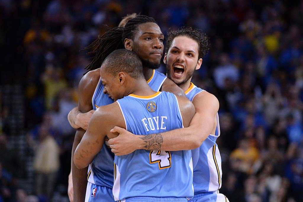 Kenneth Faried Bawa Nuggets Kalahkan Warriors