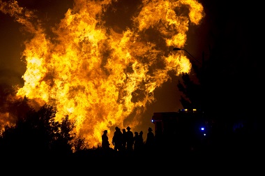 Kobaran Api di Chile Bagai 'Neraka Dante'