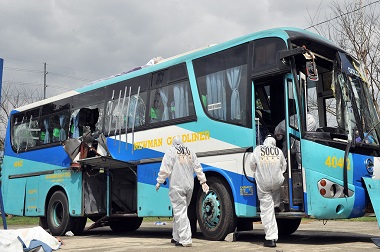 Lima Orang Tewas dalam Insiden Bus di Filipina