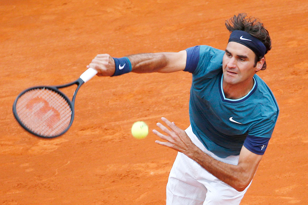 Federer ke Babak Ketiga di Monte Carlo Masters