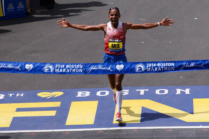 Meb Keflezighi Juara Maraton Boston 