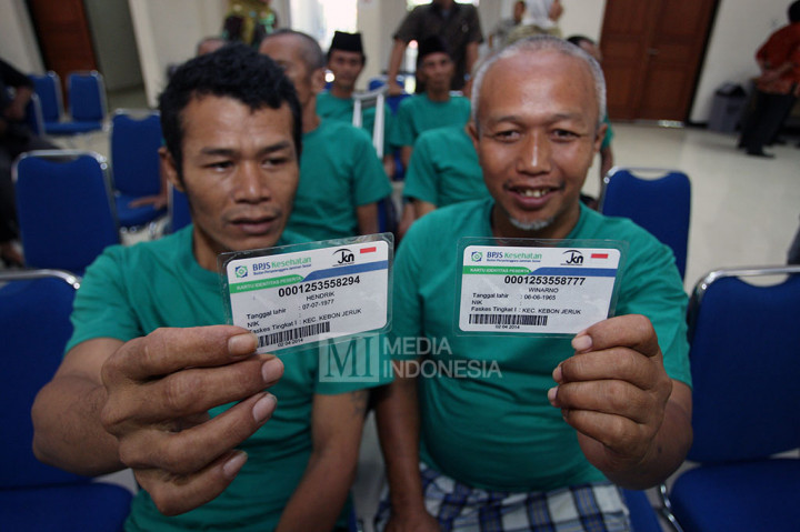 Warga Binaan Sosial Peroleh Kartu BPJS 