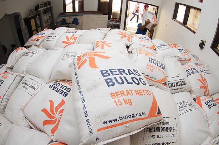 Beras untuk masyarakat miskin/Antara/Akbar Nugroho Gumay