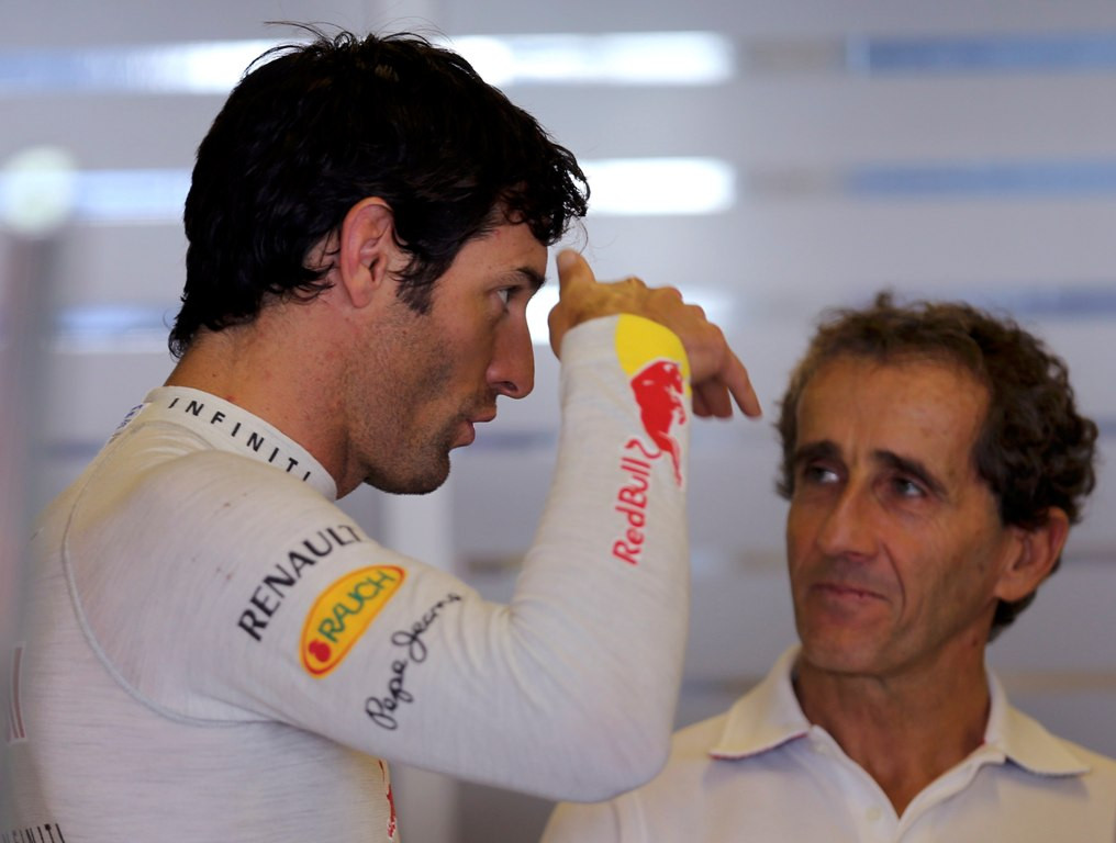 Alain Prost (kanan)/Reuters/AHMED JADALLAH.