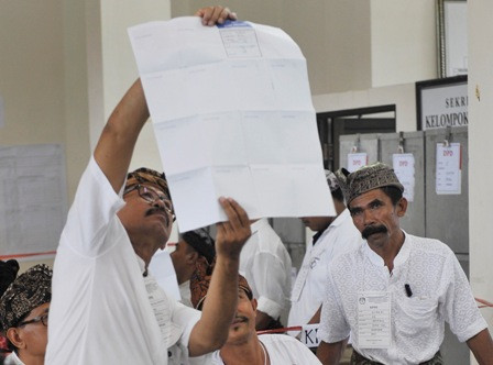 1 PPLN Belum Lengkapi Perolehan Suara