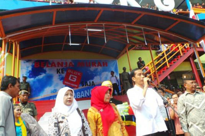 Pedagang Pasar Senen Blok VI Tagih Janji Jokowi