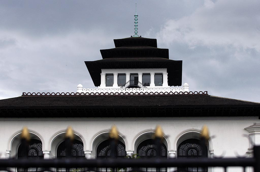 Gedung Sate Bandung -- MI/Rommy Pujianto