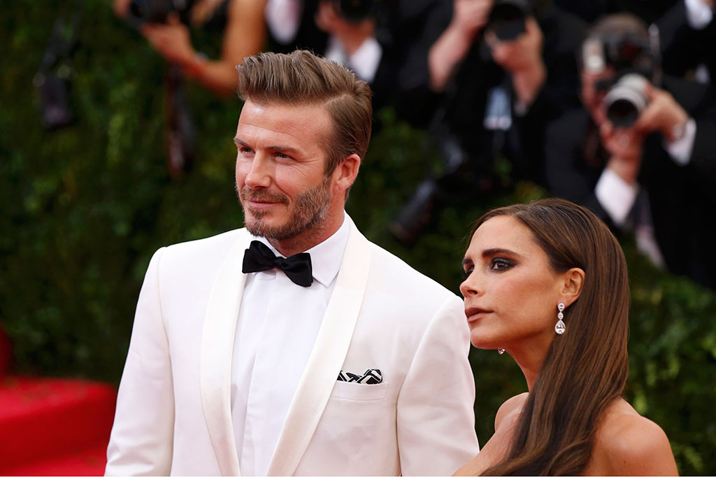 Beckham dan Victoria Hadiri Pembukaan Charles James: Beyond Fashion