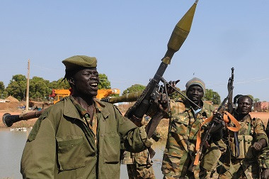 Pemberontak Sudan Selatan Lancarkan Serangan Balik
